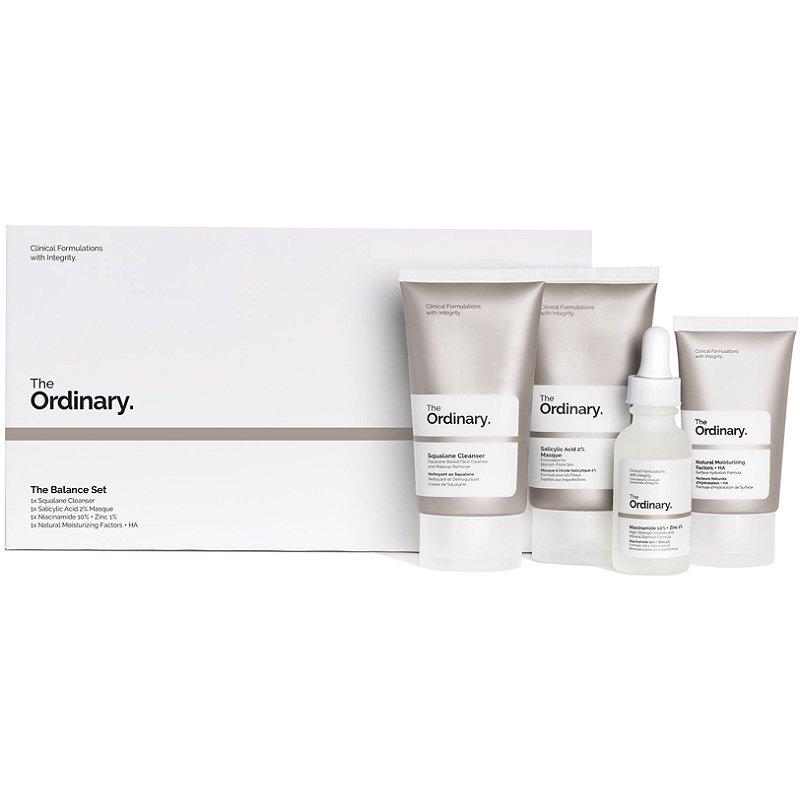 Набір косметики для оновлення шкіри The Ordinary The Balance Set 50 мл + 50 мл + 30 мл + 30 мл