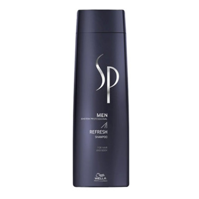 Освіжаючий шампунь для тіла та волосся Wella Professionals SP Men Refreshing Shampoo