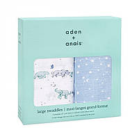 ADEN&ANAIS — Набір пелюшок Rising star, 2 шт., 120х120 см