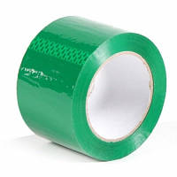 Скотч упаковочный зеленый 48 мм х 120 м, 40 мкм