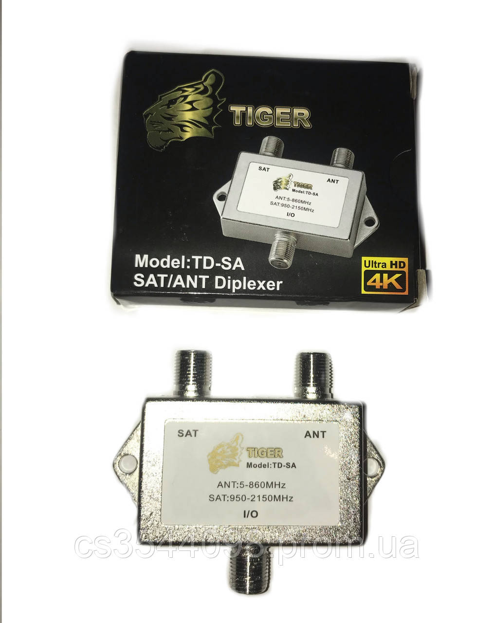 Супутникове обладнання Диплексер TIGER SAT/TV