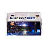 Тюнер Т2 Eurosky ES 14 DVB-T2 (цифровий ефірний приймач Т2), фото 2