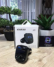 Трансмиттер CAR X8 FM модулятор MP3 Bluetooth, фото 3