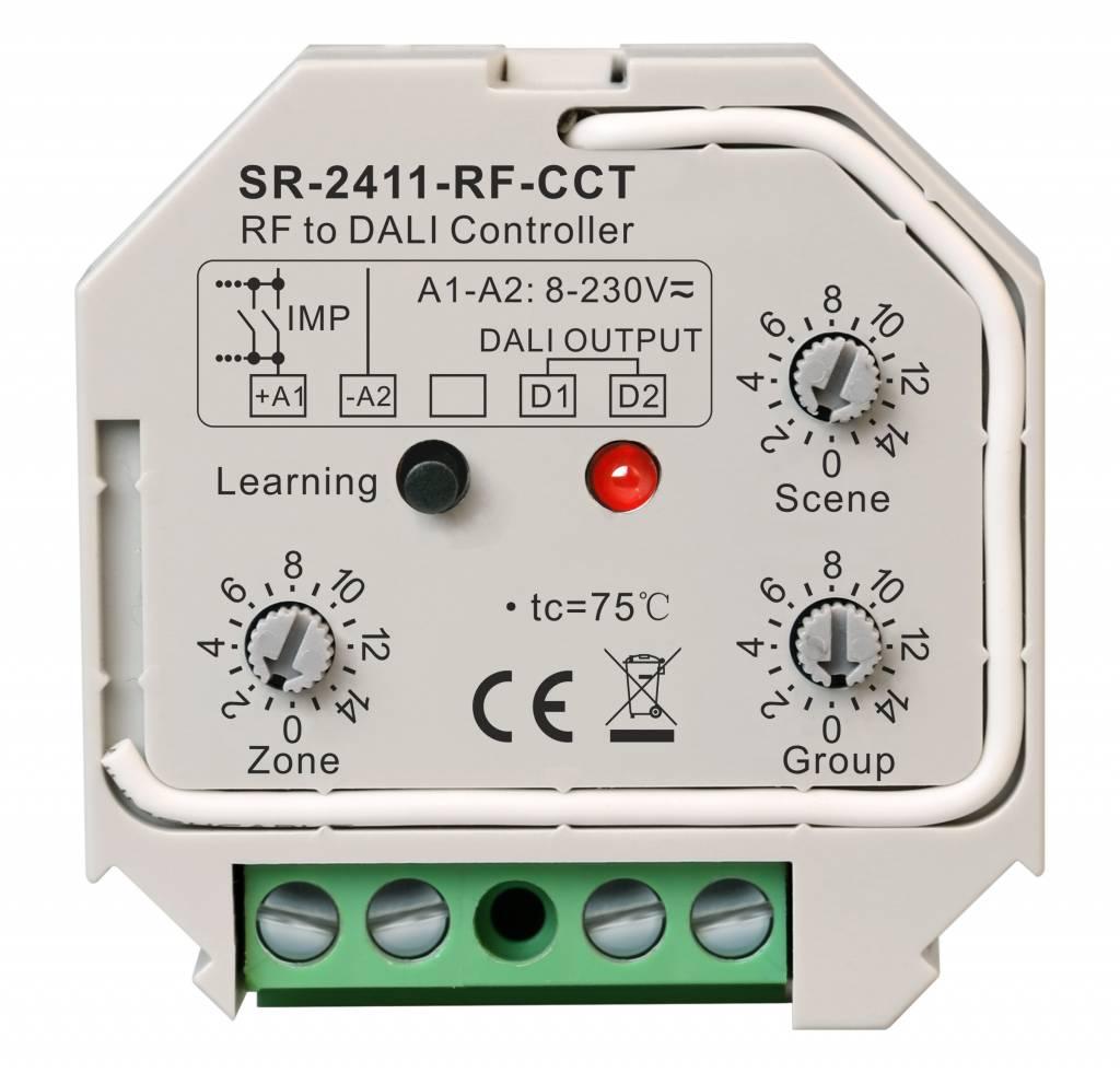 Конвертер-шлюз SR-2411-RF-CCT (RF to DALI) SR-2411-RF-CCT DALI для шини DALI з функцією ССТ SUNRICHER 12189