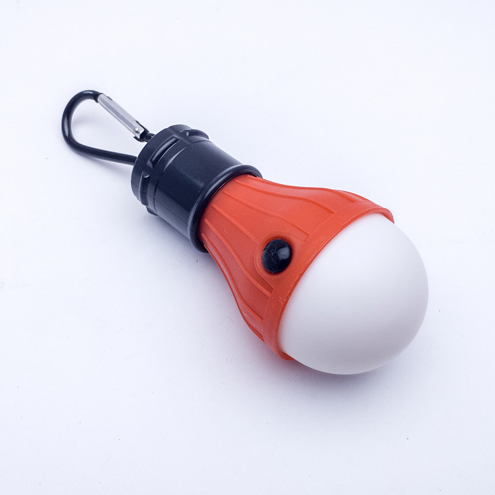 Лампа в намет, з карабіном (3хААА LED)