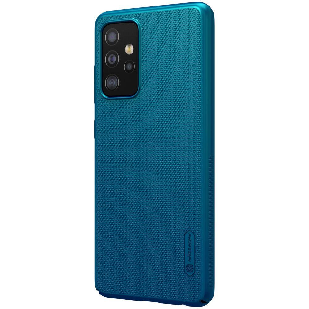Чохол бампер Nillkin Super Frosted Shield для Samsung Galaxy A52 A52s (2021) A526 Peacock Blue