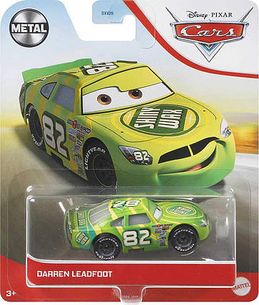 Тачки : Даррен Лидфут (Disney Cars Darren Leadfoot) від Mattel, фото 2