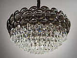 Сучасна кришталева підвісна люстра QS6608/600BHR, фото 2