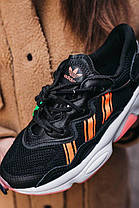 Кросівки Adidas Ozweego Black White Orange, фото 6