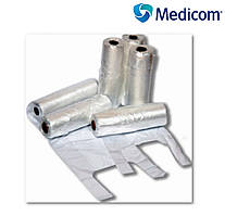 Пакети поліетиленові у рулоні 24+5+5*37см, рулон/400шт MEDICOM