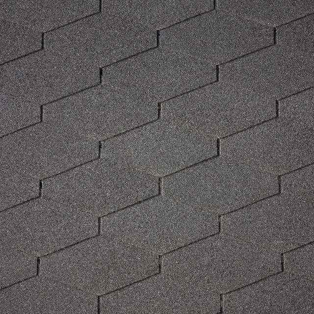 Бітумна черепиця Diamantshield (01) Black