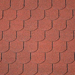 Бітумна черепиця Number One Biber (10) Tile Red