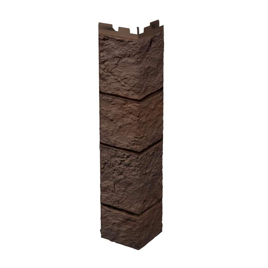 Планка VOX Solid SandStone "Зовнішній кут" Dark Brown 0,42 м, фото 1