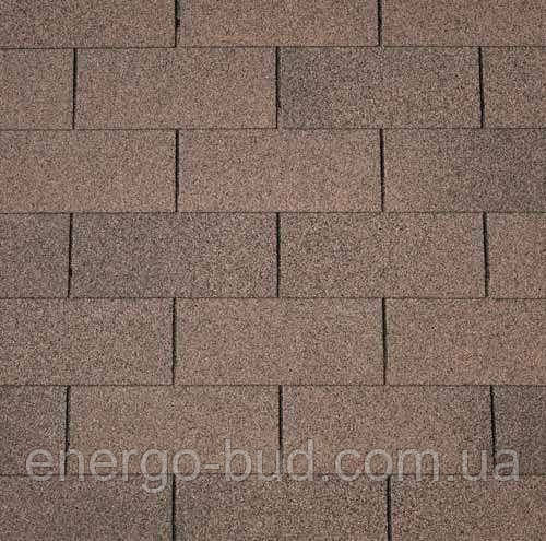 Бітумна черепиця Number One 3Tab (07) Dual Brown