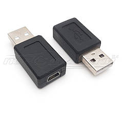 Переходник USB AM - mini USB AF