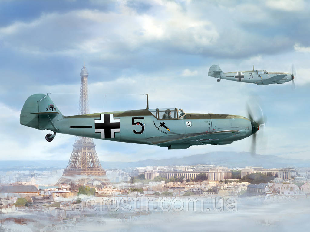 Bf109E-1 1/48 Wingsy Kits D5-07, фото 1