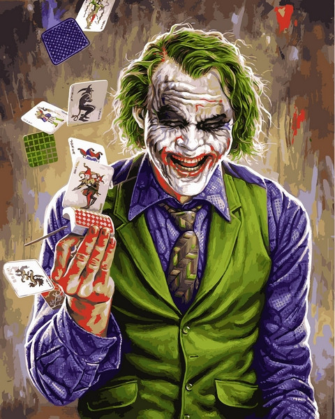 Картини за номерами 40х50 см Babylon Джокер (RVP 1390), фото 1