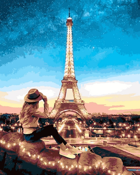 Картини за номерами 40х50 см Mariposa Подорожниця (Q 2277), фото 1