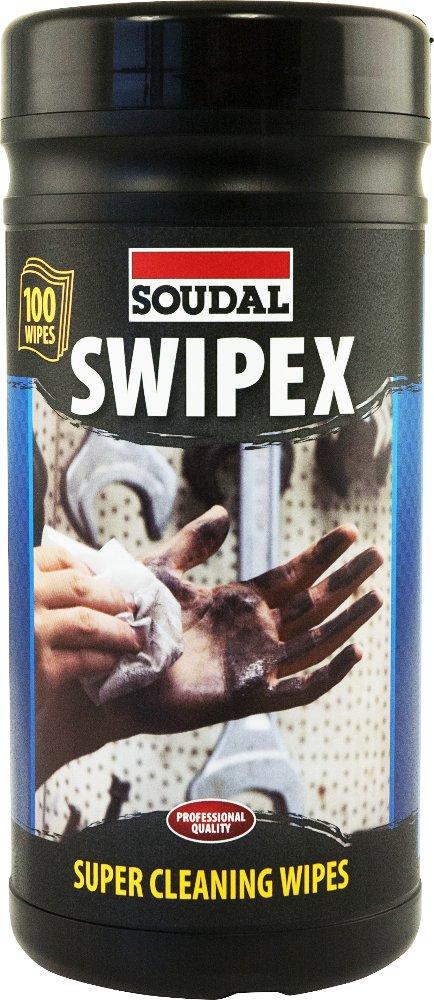 Серветки чистячі Swipex/100шт/, SOUDAL [000050000000100010]