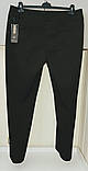 ЧернІ брюки жіночі розміри 46 48  з трьома гудзиками на поясі  DAS Elit, фото 4