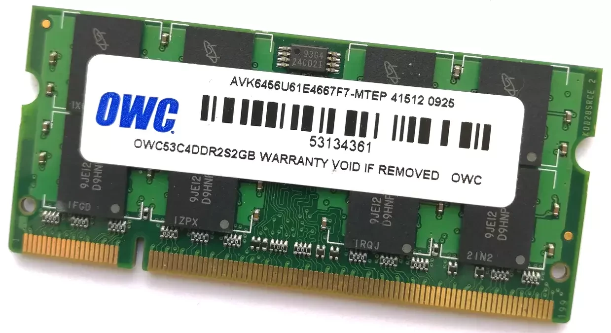 Оперативна пам'ять для ноутбука MIX SODIMM DDR2 1GB 533-800MHz 4200-6400S Б/В. Під ремонт та відновлення!