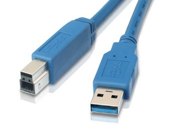 Кабель для принтера МФУ накопичувача USB Type-B Male to USB Type-A Male 1.5m USB3.0 AM - BM