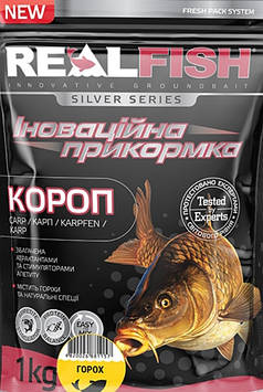 Realfish Короп "Червоний хробак" 1000 грам