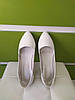 STTOPA Розміри 41-44. Балетки великих розмірів із натуральної шкіри. 158-4144 Білі, фото 5