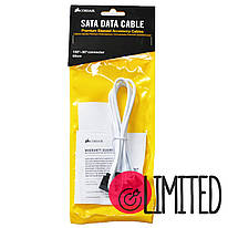 Кабель Corsair Premium Sleeved SATA 6Gbps Connector Cable (60 см, 90 °) (CC-8900283)