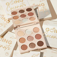 Палітра тіней для повік Colourpop going coconuts shadow palette