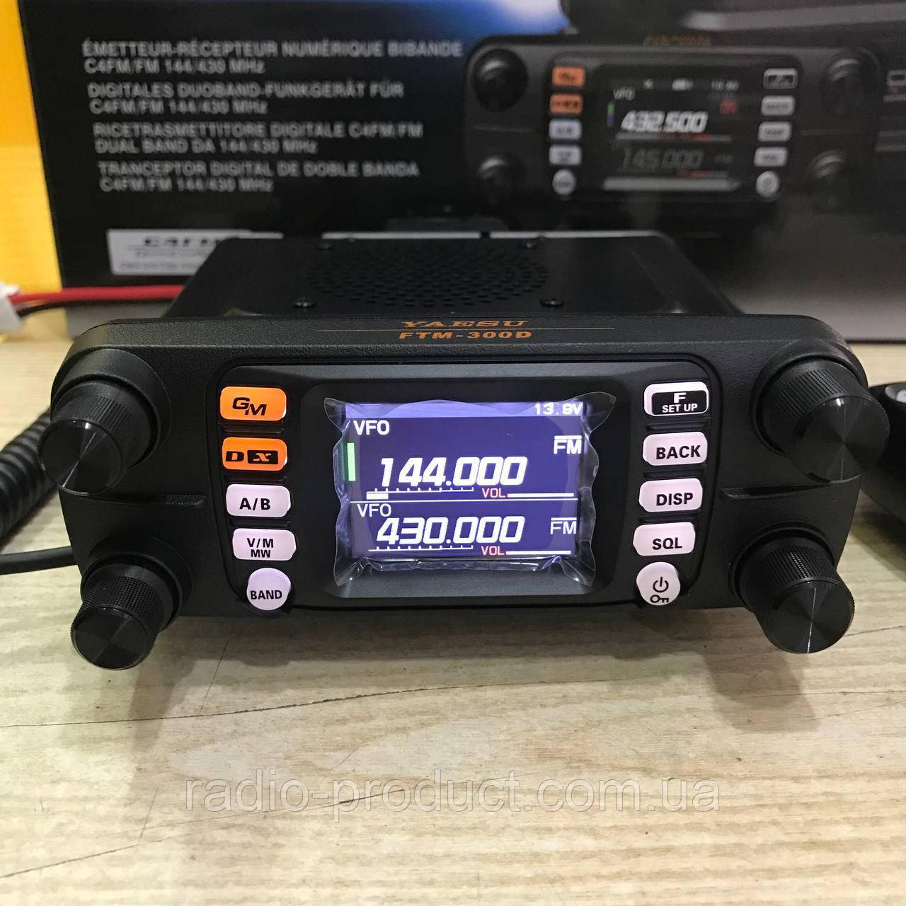 Yaesu FTM300D радиостанция мобильнобазовая, FM/C4FM/APRS/WiresX