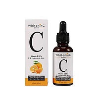 Сироватка проти зморшок з гіалуронової кислотою і вітаміном С Organic Face Care Whitening