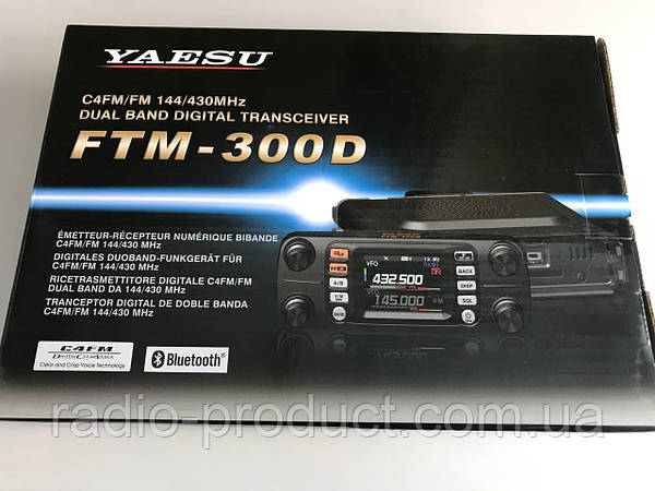 Yaesu FTM-300D радиостанция мобильно-базовая, FM/C4FM/APRS/Wires-X