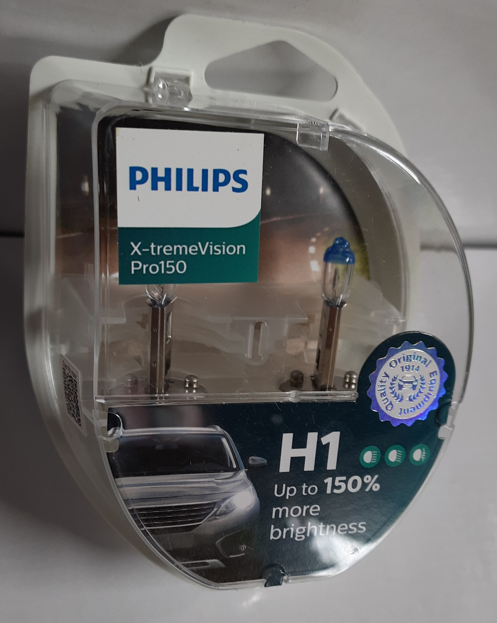 Лампа галогенова Philips RacingVision H1 + 150% v12