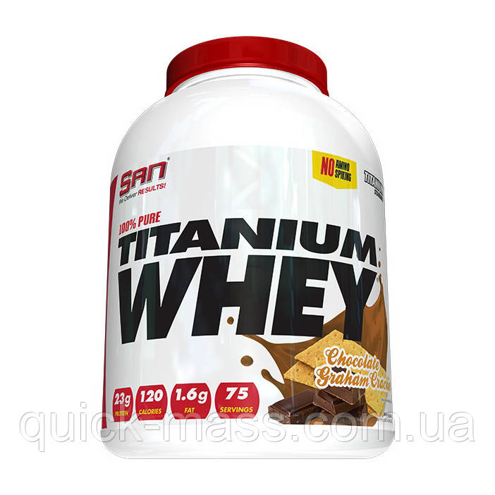 Протеїн SAN 100% Pure Titanium Whey 2,27 kg