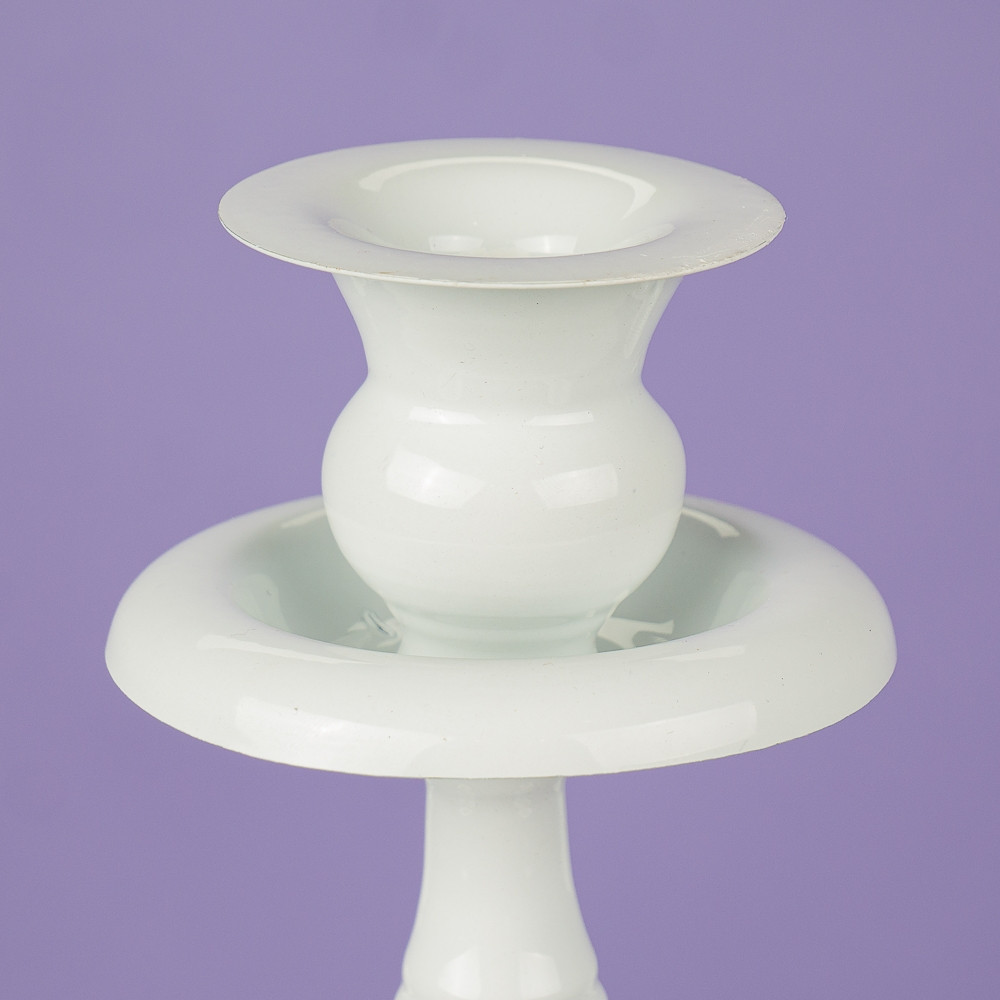 Стильный белый напольный подсвечник на 5 свечей (77 см, металл). Для декора, для торжественных мероприятий - фото 3 - id-p282220313