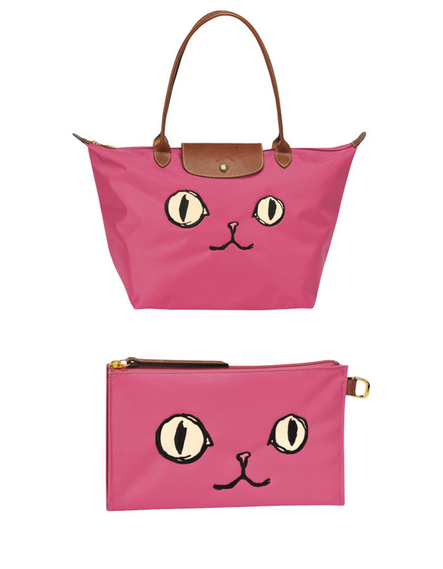 Сумка tote і клатч longchamp Le Pliage Miaou. Сумка tote і клатч longchamp Le Pliage Miaou.