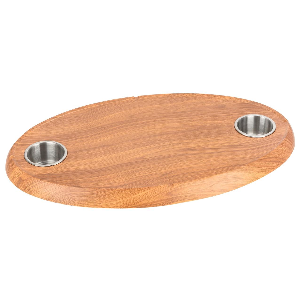 Кришка столу овальна, під тик. 450x750mm HF68-500TW