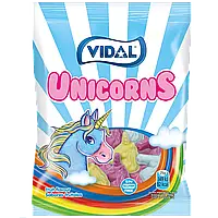 Желейні цукерки Без глютену Єдинороги Jelly Unicorns ТМ VIDAL 90г Іспанія