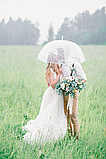 Жіночий прозорий ЯКІСТЬ для фотосесії / весілля / жіночий парасольку, фото 9