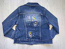 Джинсові куртки для дівчаток оптом, S&D, 2-6 рр. арт. DT166, фото 3