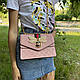 Жіноча міні сумочка клатч бджола біла, чорна, рожева маленька сумка клатч жіночий на ланцюжку, фото 5