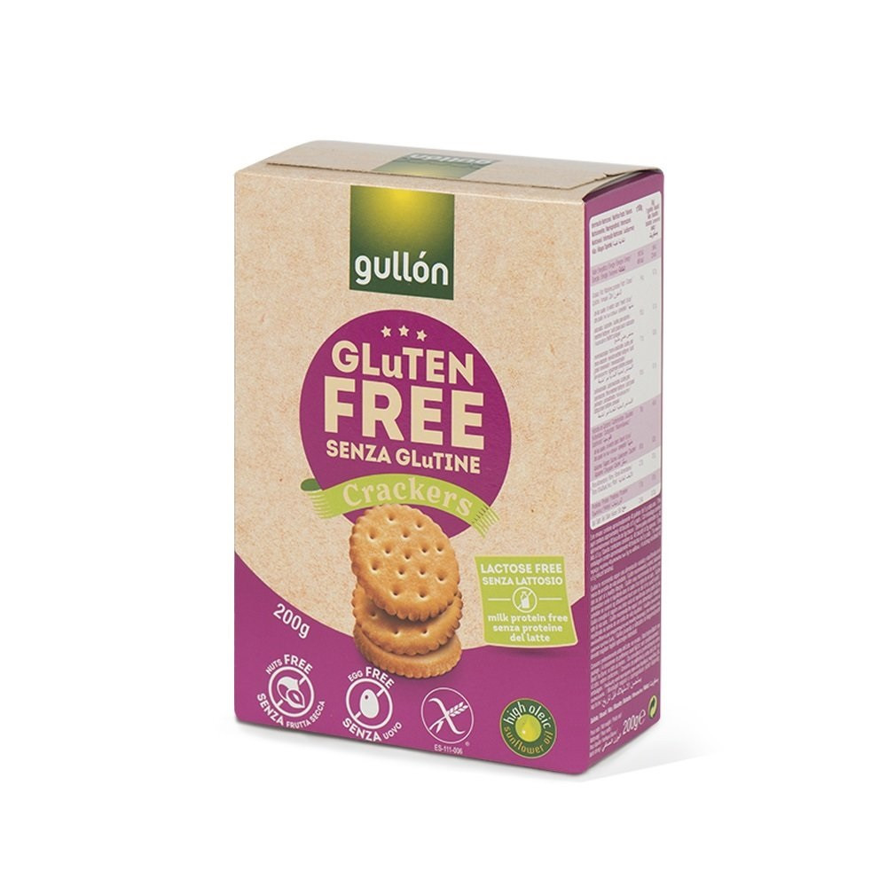 Печиво Без Глютену і Лактози Gullon Gluten Free Crackers 200 г Іспанія