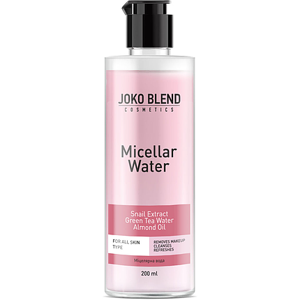 Міцелярна вода з екстрактом равлики Joko Blend 200 мл, фото 1