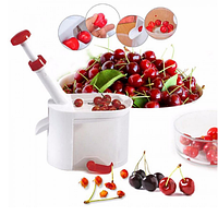 Отделитель косточек из вишни, черешни, маслин и оливок Cherry Pitter машинка для удаления косточек! Лучший!