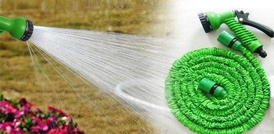 Шланг садовый поливочный X-hose 60 метров | Шланг с Водораспылителем | Зеленый! Лучший товар - фото 2 - id-p1420765730