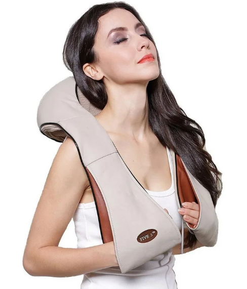 Универсальный массажер Massager of Neck Kneading | Электрический массажер для шеи, плеч, спины и поясницы! - фото 6 - id-p1420765744