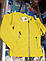 Жовта Підліткова Шкіряна Куртка косуха для дівчинки Угорщина 122 128 134, фото 2