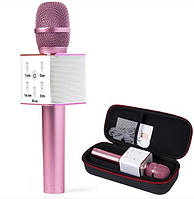 Беспроводной караоке-микрофон MicGeek Q9 Розовый! Quality