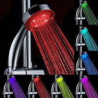 Светодиодная насадка для душа турбина LED Shower Bradex с подсветкой 4 цветовых режима! Quality